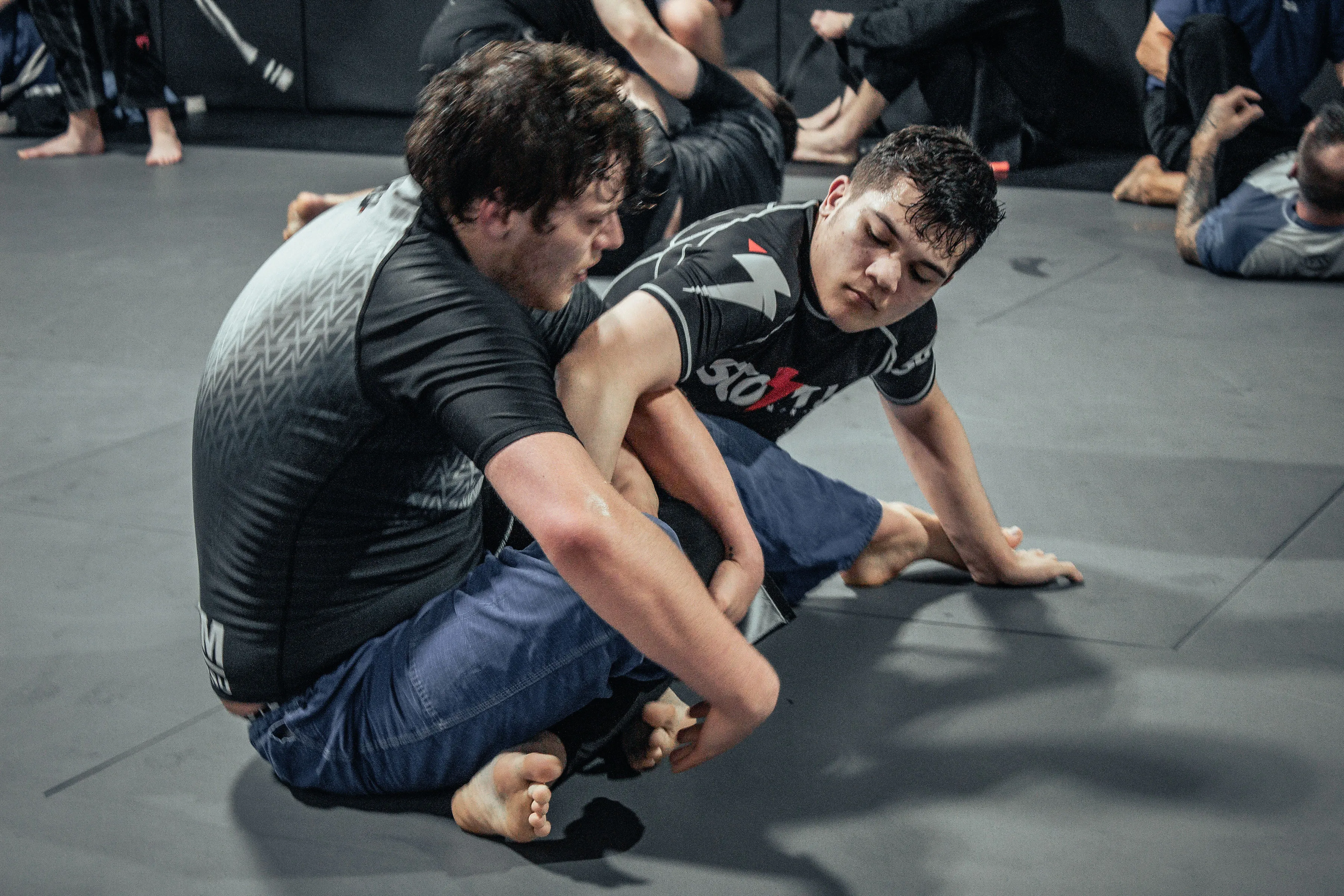 Brazilian Jiu-Jitsu training at Infinum BJJ in Brantford Ontario